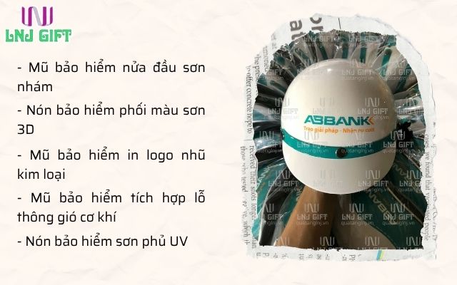 Các mẫu thiết kế nón bảo hiểm bền màu và chịu va đập chuẩn kiểm định