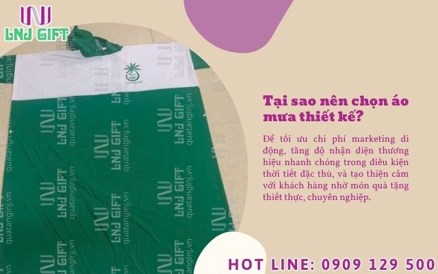 Cách xử lý các logo có dải màu phức tạp bằng công nghệ in hiện đại khi sản xuất áo mưa theo yêu cầu