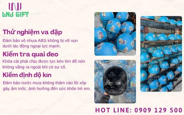 Quy trình kiểm định chất lượng nghiêm ngặt đảm bảo an toàn cho trẻ nhỏ