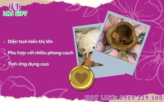 Sự lên ngôi của dòng nón 3/4 thiết kế riêng cho doanh nghiệp trẻ