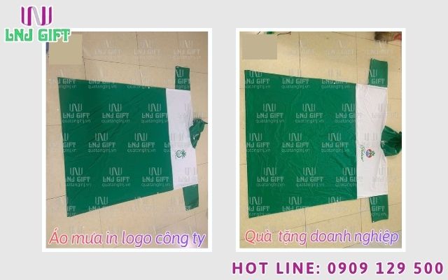 Tăng tính nhận diện đồng bộ cho ban tổ chức và khách mời bằng áo mưa in logo công ty