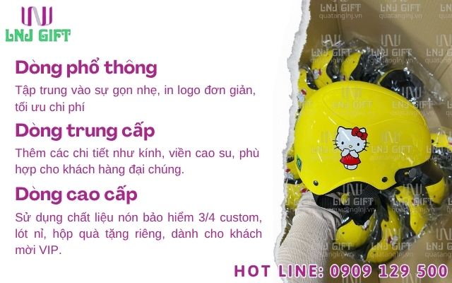 Tối giảm ngân sách marketing với dòng nón bảo hiểm custom giá sỉ tại xưởng