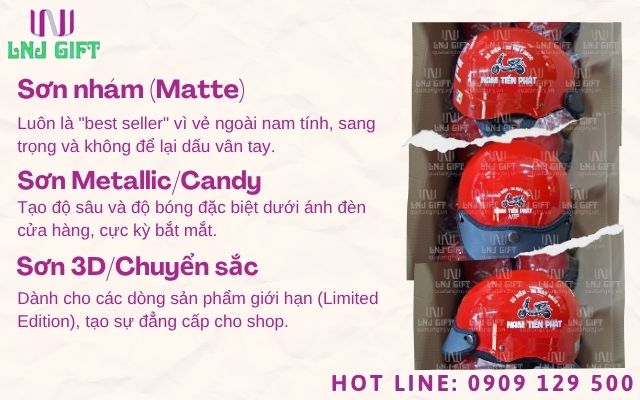 Xu hướng sơn mũ bảo hiểm theo yêu cầu