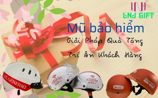 Mũ bảo hiểm – gợi ý quà tặng doanh nghiệp thiết thực