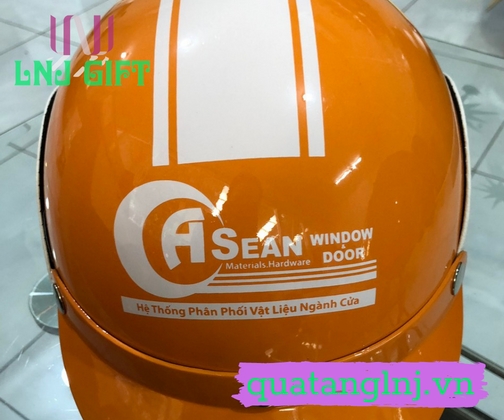 Quà tặng nón bảo hiểm in logo