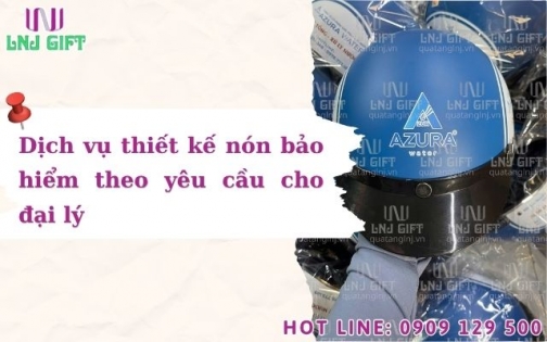 Dịch vụ thiết kế nón bảo hiểm theo yêu cầu cho đại lý