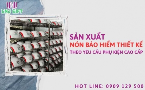 Sản xuất nón bảo hiểm thiết kế theo yêu cầu phụ kiện cao cấp