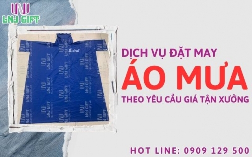 Dịch vụ đặt may áo mưa theo yêu cầu giá tận xưởng
