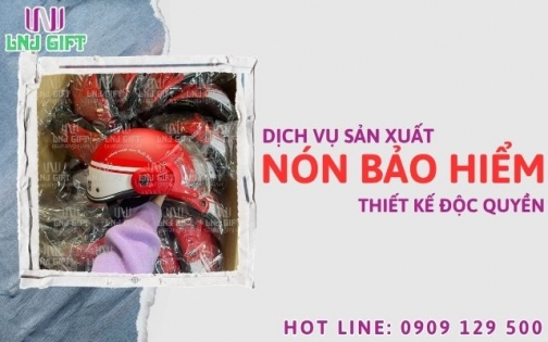 Dịch vụ sản xuất nón bảo hiểm thiết kế độc quyền