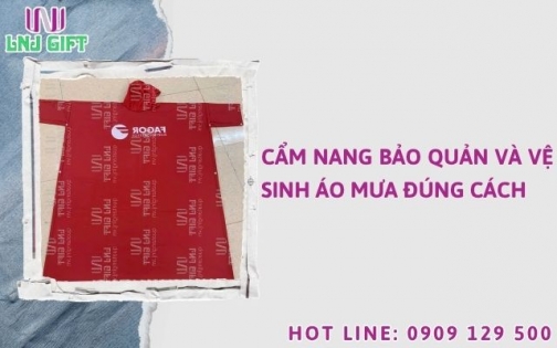 Cẩm nang bảo quản và vệ sinh áo mưa đúng cách