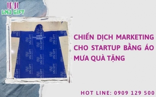 Chiến dịch marketing cho Startup bằng áo mưa quà tặng
