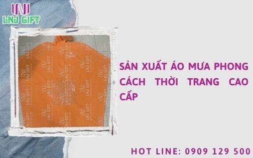 Sản xuất áo mưa phong cách thời trang cao cấp